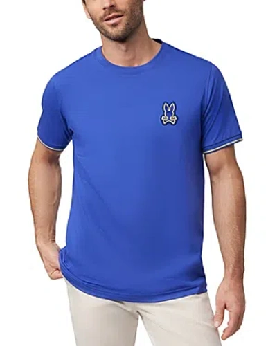 Psycho Bunny Lenox Short Sleeve Embroidered Logo Tee In Royal Blue