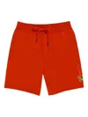Psycho Bunny Leo Bunny Shorts In Red