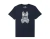 Psycho Bunny Liam Navy Big And Tall Tee Shirt B9u138s1pc-nvy In Blue