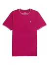 Psycho Bunny Logan T-shirt In Pink