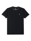 Psycho Bunny Pima Cotton Tipped Logo Tee