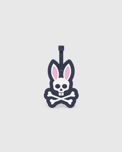 Psycho Bunny Luggage Tag In 410 Navy