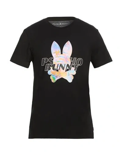 Psycho Bunny Man T-shirt Black Size 3 Pima Cotton