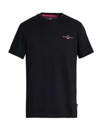 Psycho Bunny Man T-shirt Black Size 42 Pima Cotton