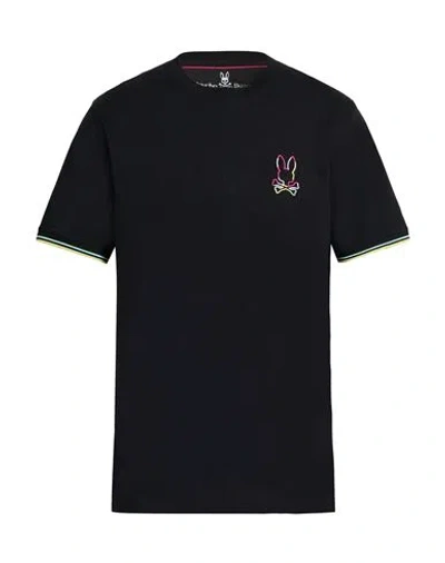 Psycho Bunny Man T-shirt Black Size 42 Pima Cotton