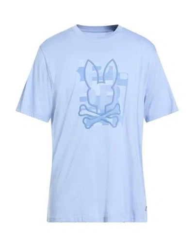 Psycho Bunny Man T-shirt Light Blue Size 5 Pima Cotton