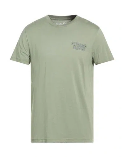 Psycho Bunny Man T-shirt Military Green Size 3 Pima Cotton