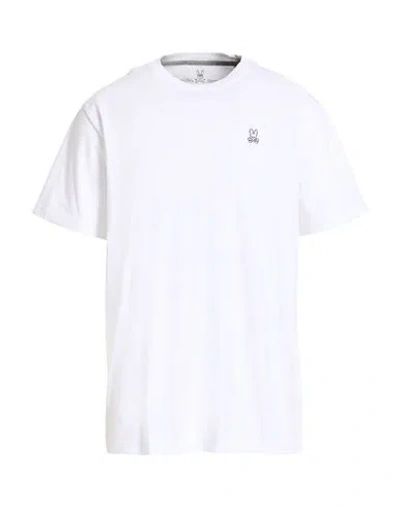 Psycho Bunny Man T-shirt White Size 44 Pima Cotton