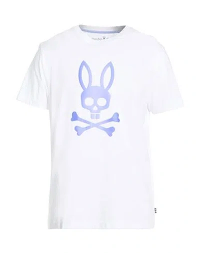 Psycho Bunny Man T-shirt White Size 5 Cotton