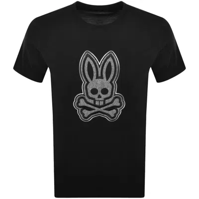 Psycho Bunny Marlo Graphic T Shirt Black