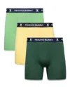 Psycho Bunny Men's 3-pack Cotton Modal Boxer Briefs In Multi
