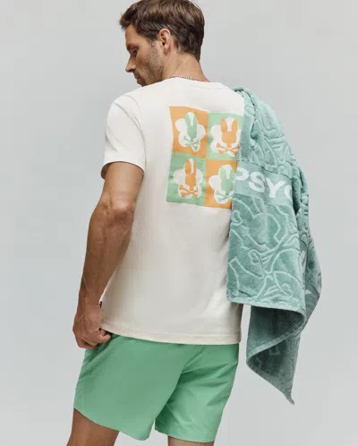 Psycho Bunny Men's Aiden Back Graphic Tee In Multi