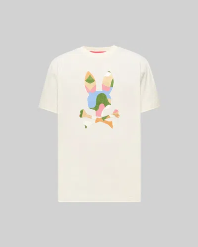 Psycho Bunny Men's Ara Graphic Tee In White