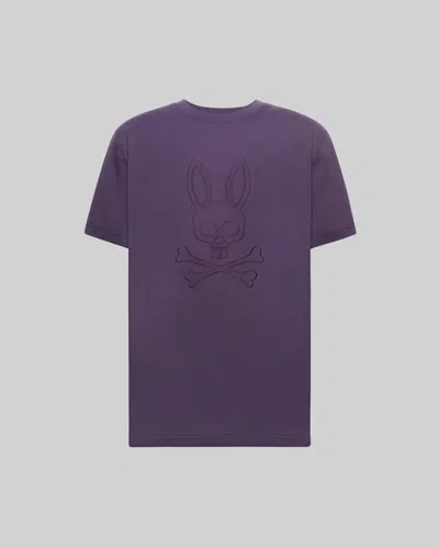 Psycho Bunny Men's Ashton Graphic Tee In Purple
