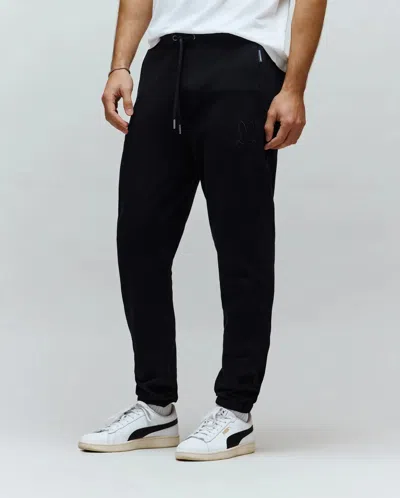 Psycho Bunny Men's Barry Joggers 29 1/2 L In 001 Black