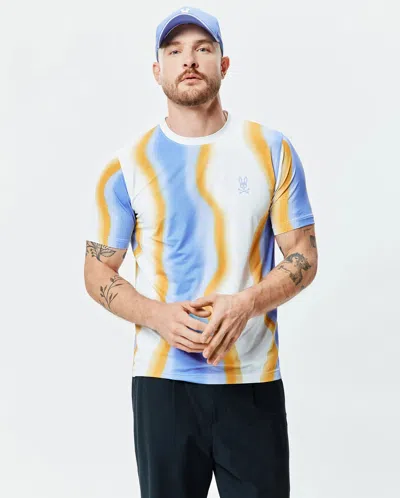 Psycho Bunny Men's Blaze Sport Tee In Blue