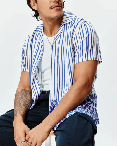 Psycho Bunny Men's Brad Tencel Shirt In White