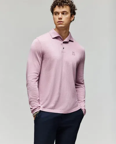 Psycho Bunny Men's Bradshaw Polo Sweater In Pink