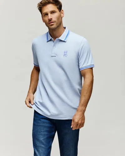 Psycho Bunny Men's Bryn Pique Polo In Blue