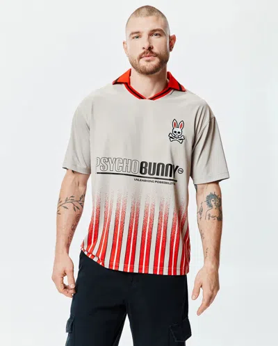 Psycho Bunny Men's Camden Oversized Soccer Jersey In Multi