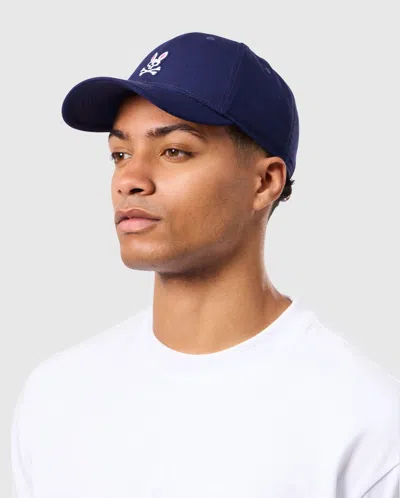 Psycho Bunny Men's Classic Baseball Cap In 419 Evening Blue