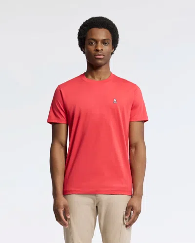 Psycho Bunny Men's Classic Crew Neck Tee In Red