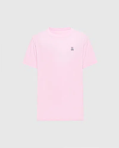 Psycho Bunny Men's Classic Crew Neck Tee In Pink