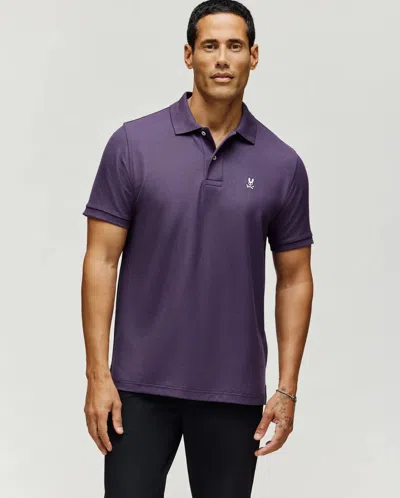 Psycho Bunny Men's Classic Pique Polo In Purple