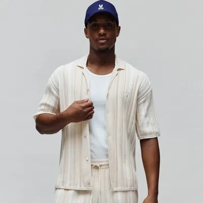Psycho Bunny Men's Cliff Shirt In Neutral