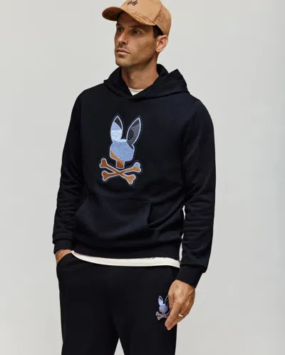 Psycho Bunny Men's Dante Hoodie In Black