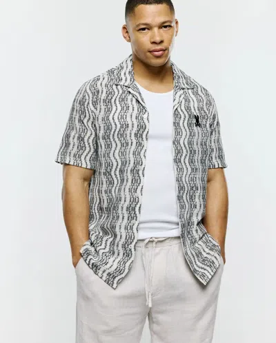 Psycho Bunny Men's Dave Crochet Shirt In Multi