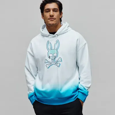 Psycho Bunny Men's Dax Oversized Hoodie In White