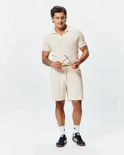 Psycho Bunny Men's Devon Knit Polo In Neutral