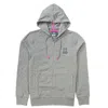 Psycho Bunny Men's Drake Full Zip Hoodie In Heather Storm