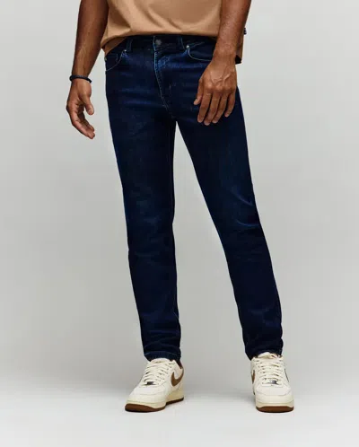 Psycho Bunny Men's Emerson Slim Fit Denim Pant 32 L In Blue