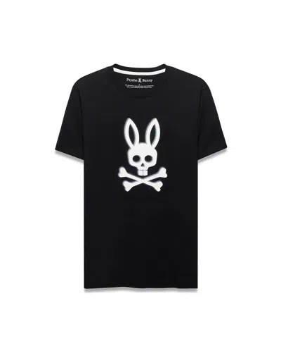Psycho Bunny Men's Emmanuel Pima Cotton Graphic Tee In Black