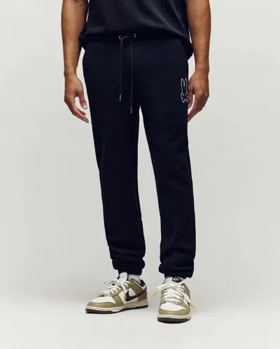 Psycho Bunny Men's Gage Patch Jogger 29 1/2 L In Black