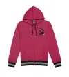 Psycho Bunny Howgate Camo Cranberry Hoodie B6h209q1ft-cran In Pink