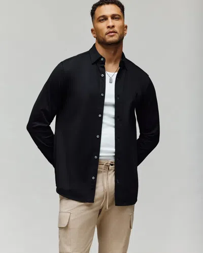 Psycho Bunny Men's Jim Jersey Knit Shirt In Black