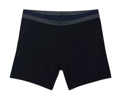 Psycho Bunny Men's Knit Boxer Briefs Underwear Black 2 Pack B6v201arc-blk