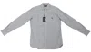 Psycho Bunny Men's Long Sleeve Checkered Polo In Ara In Grey