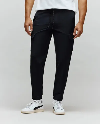 Psycho Bunny Men's Luka Cargo Pant 28 1/2 L In Black
