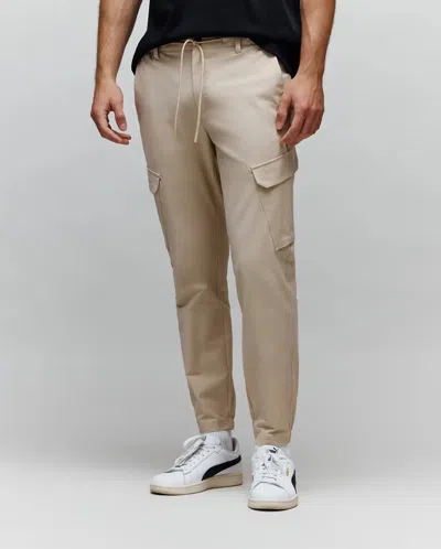 Psycho Bunny Men's Luka Cargo Pant 28 1/2 L In Neutral
