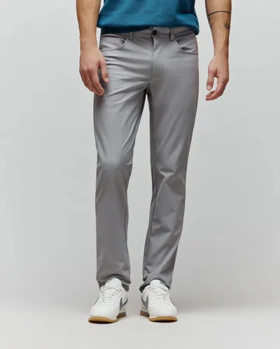 Psycho Bunny Men's Maverick 10k Step Pant 31 1/2 L In Gray