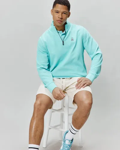 Psycho Bunny Men's Maxton Waffle 1/4 Zip In Multi