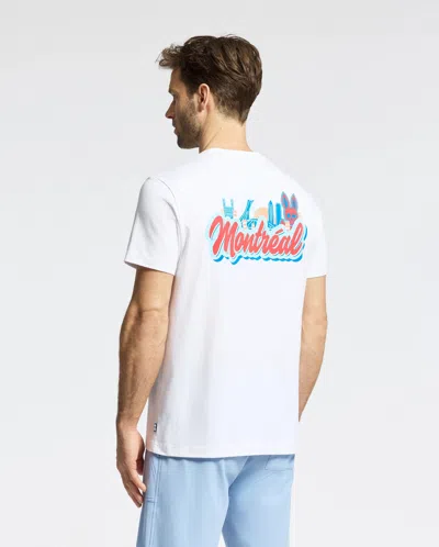 Psycho Bunny Men's Montreal Tee In White