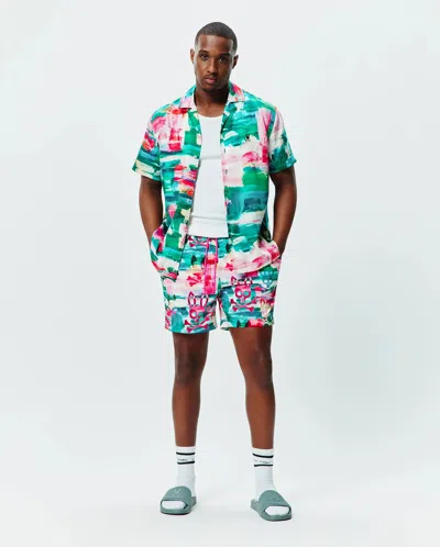 Psycho Bunny Men's Nate Shirt In Green