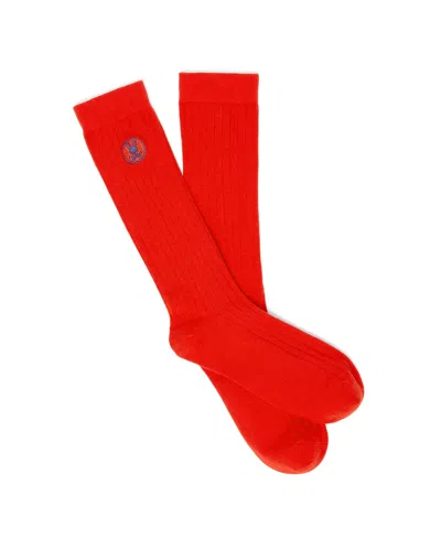 Psycho Bunny Men's Nathaniel Dress Sock In Multi