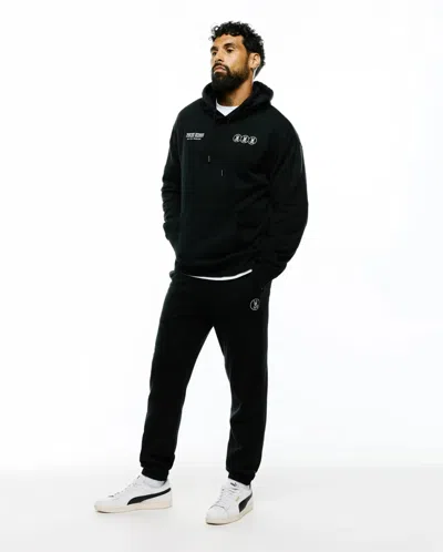 Psycho Bunny Men's Nathaniel Fleece Sweatpants In 001 Black