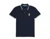 Psycho Bunny Logo-patch Polo Shirt In Blue